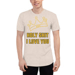 Holy love Tri-Blend Track Shirt