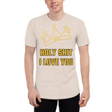 Holy love Tri-Blend Track Shirt