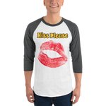 Kiss 3/4 sleeve raglan shirt