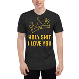 Holy love Tri-Blend Track Shirt