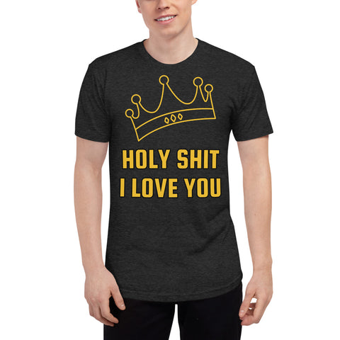 Holy love Tri-Blend Track Shirt