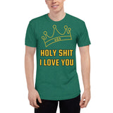 Holy love Tri-Blend Track Shirt