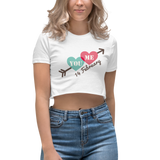 Valentine’s day Women's Crop Top