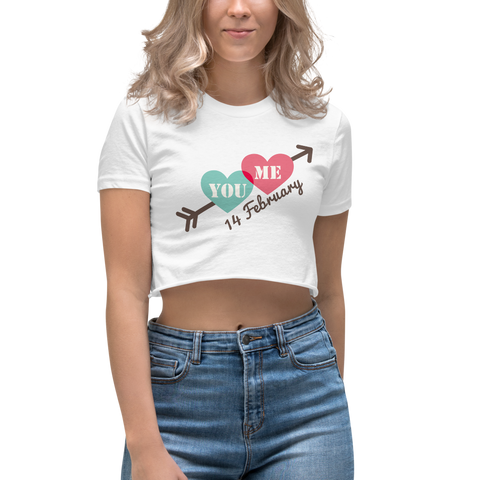 Valentine’s day Women's Crop Top
