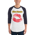 Kiss 3/4 sleeve raglan shirt