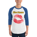 Kiss 3/4 sleeve raglan shirt