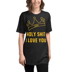 Holy love Tri-Blend Track Shirt